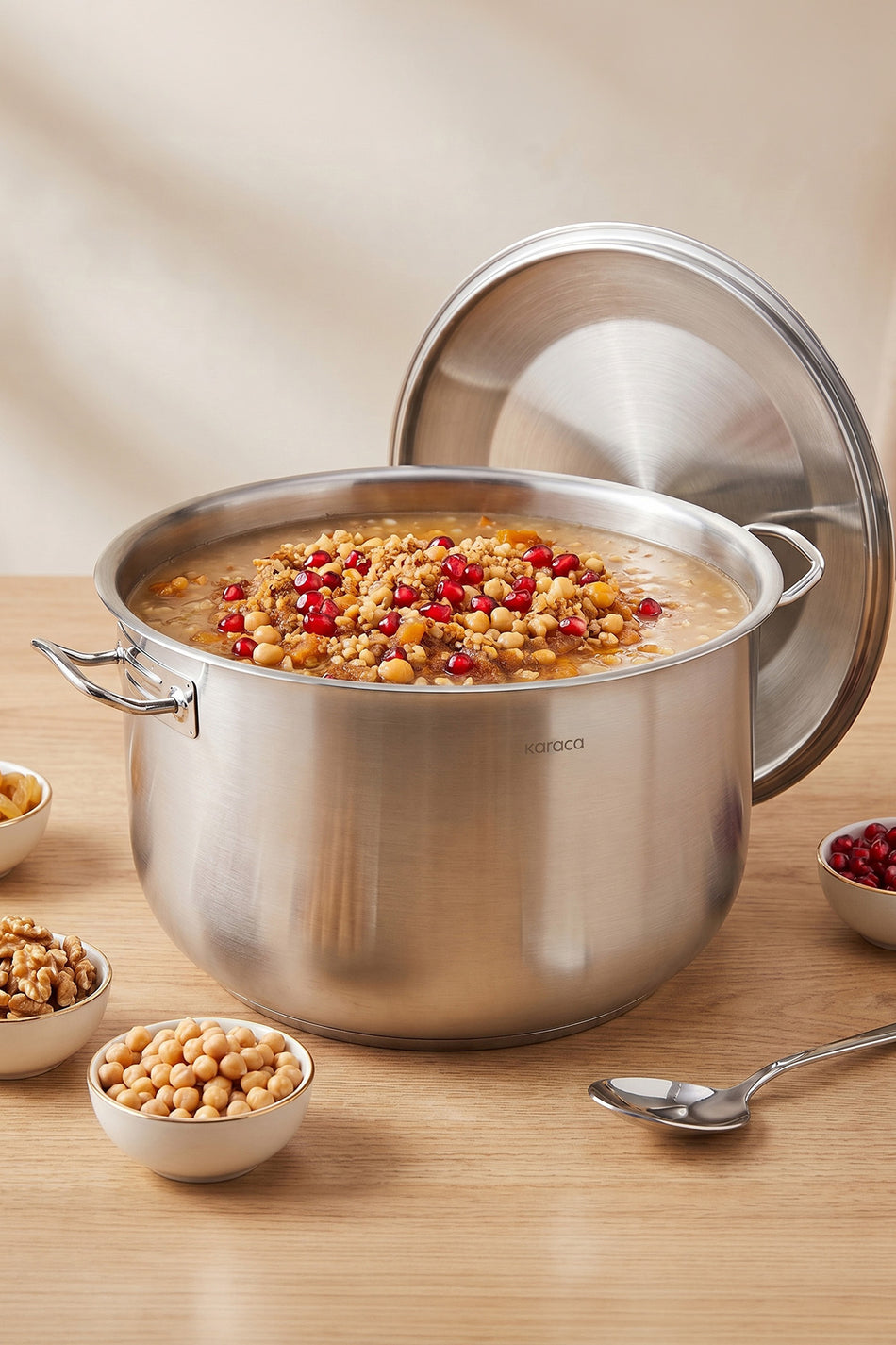 Karaca Nazen Buyuk Boy Derin Stock Pot - MALLTURK