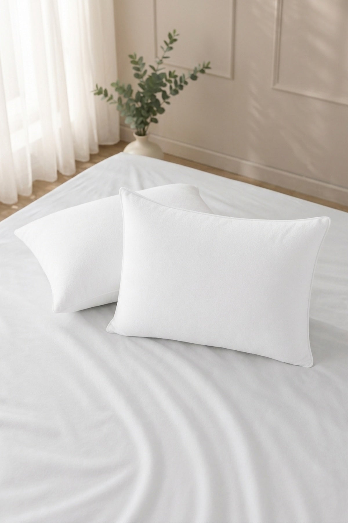 Senpai Micro Fermuarli Waterproof Microfiber Pillow Protector - MALLTURK