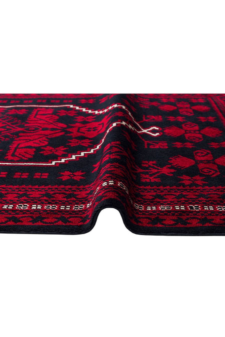 Eko Hali NOSTALGIA 956 Blue is a special loom carpet shaped by the intensive hand labor of women from Usak. - MALLTURK