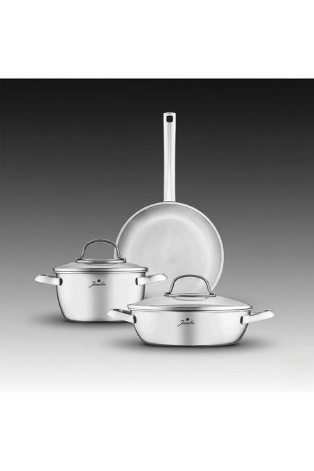 Jumbo Athena 3PLY 5 Piece Induction Compatible Cookware Set