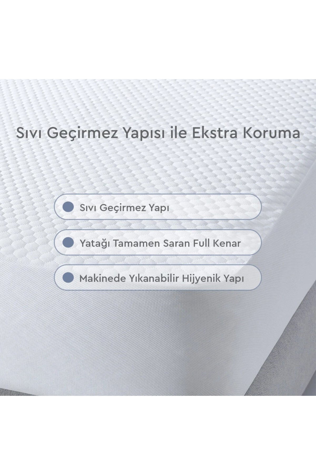 DEVRIM OLIVYA TEKSTIL Waterproof Mattress Protector - MALLTURK