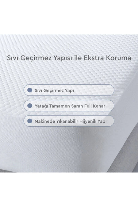 DEVRIM OLIVYA TEKSTIL Waterproof Mattress Protector - MALLTURK