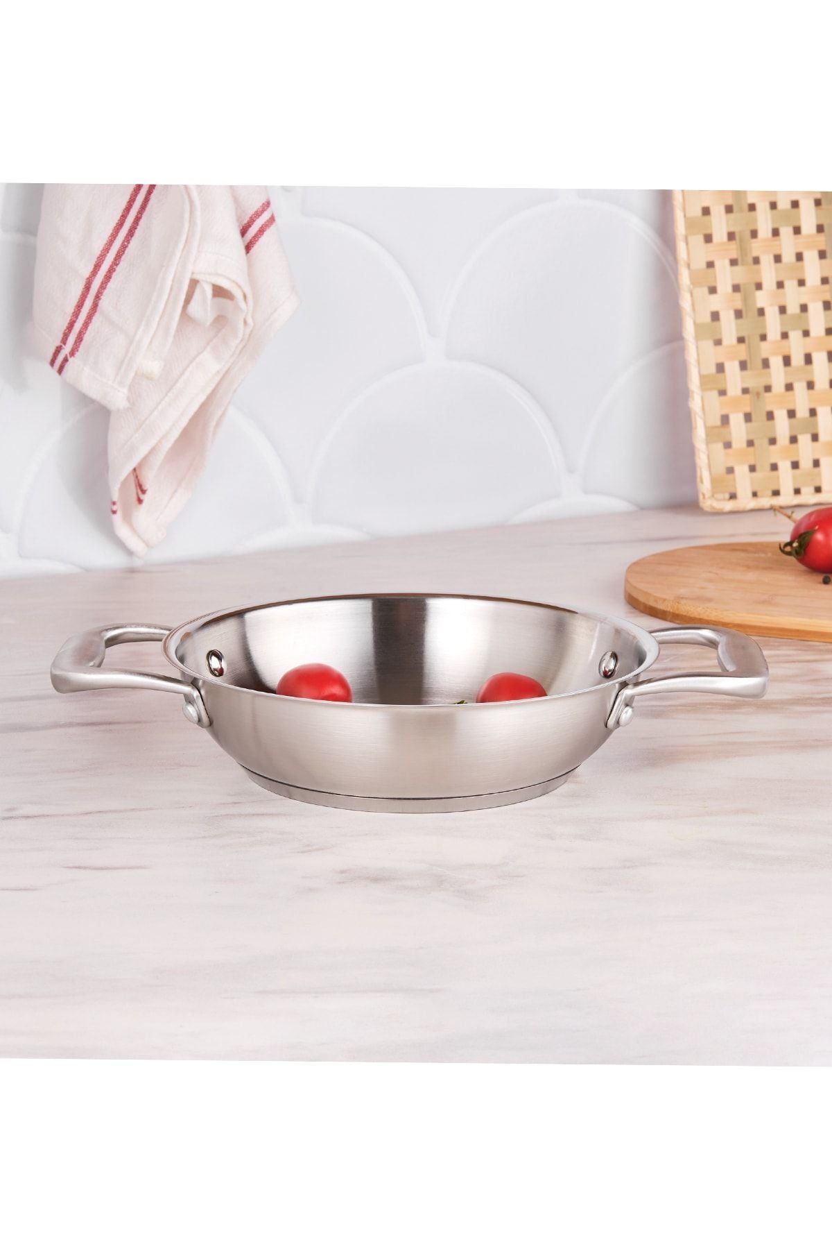 Karaca Tottori PowerSteel Pro 316 Saute Pan - MALLTURK