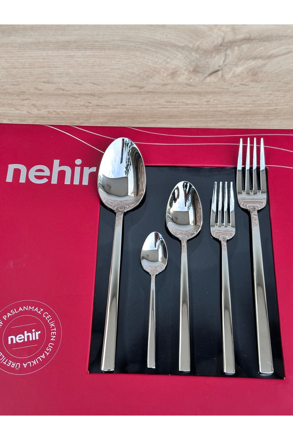 Nehir dalyan 12 Place Setting 60 Piece Spoon Set - MALLTURK