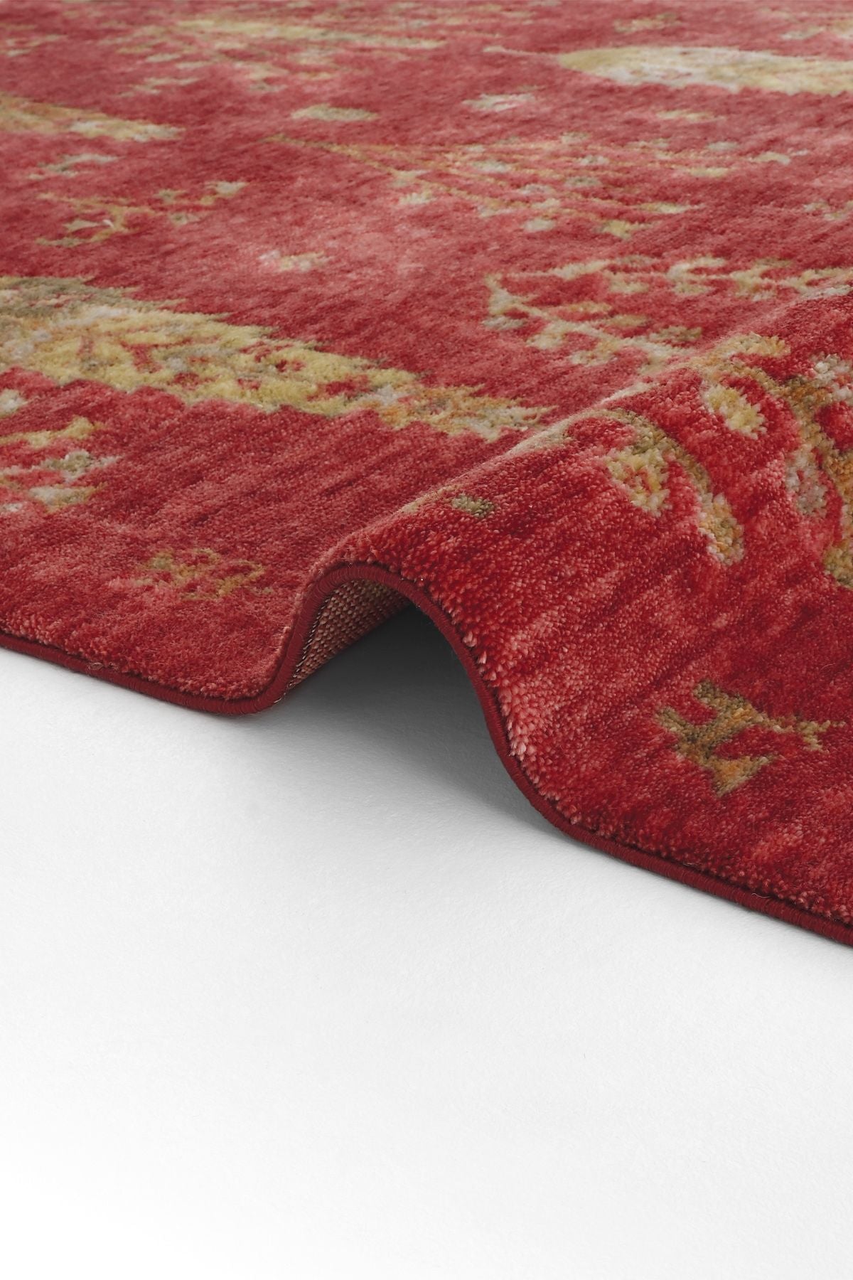 Cool Hali Galata 08 Red Carpet Authentic Living Room Carpet Scandinavian Carpet Bamboo Carpet Handwoven Hallway Carpet - MALLTURK