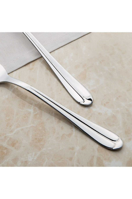 Nehir saray Plain 12 Piece cay Spoon Set - MALLTURK