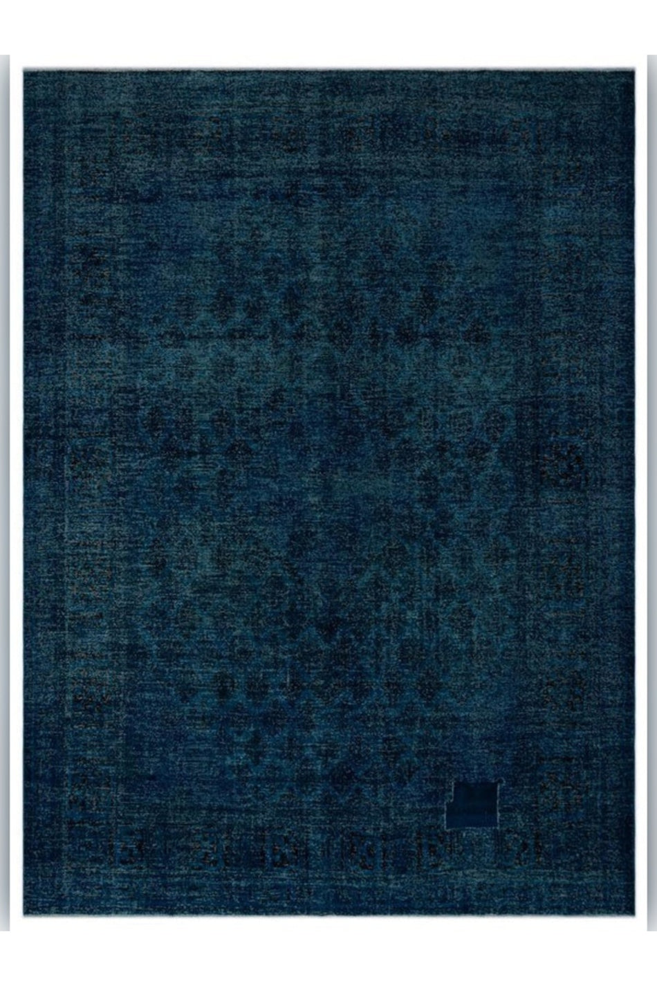 Apex Rug Distressed Vintage Rug XLarge Hand-Woven Natural Turquoise 24575 300 x 414 cm - MALLTURK