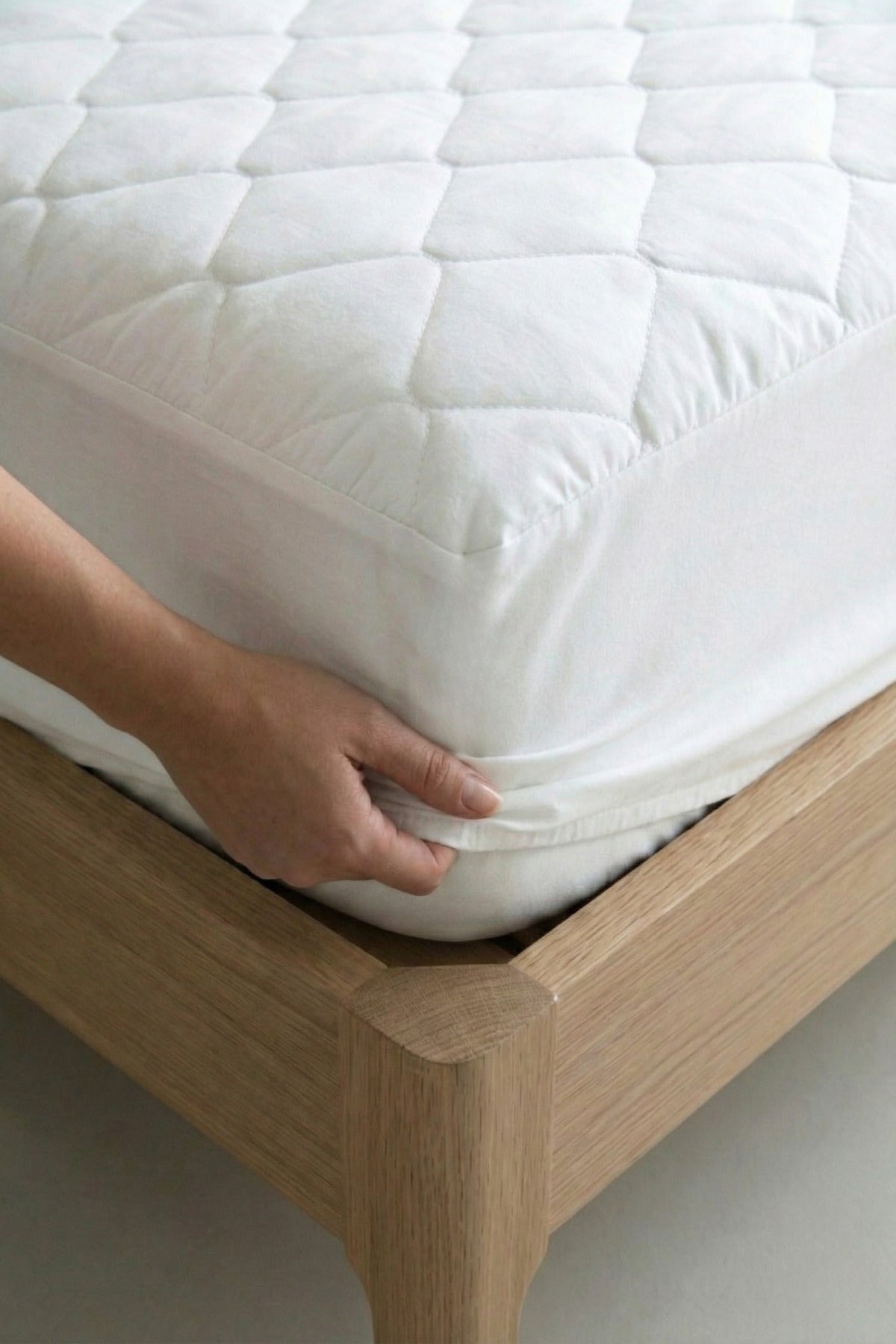 Alez Fabrikasi Cotton Quilted Fitted Mattress Protector - MALLTURK