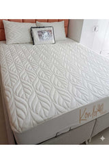 KONFOR TEKSTIL Konfor Cottony Waterproof Cotton Fitted Mattress Protector - MALLTURK