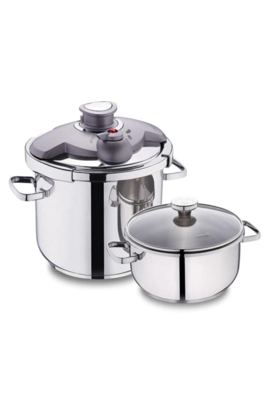 KORKMAZ A175 Aqua 4-Piece Pressure Cooker Set - MALLTURK