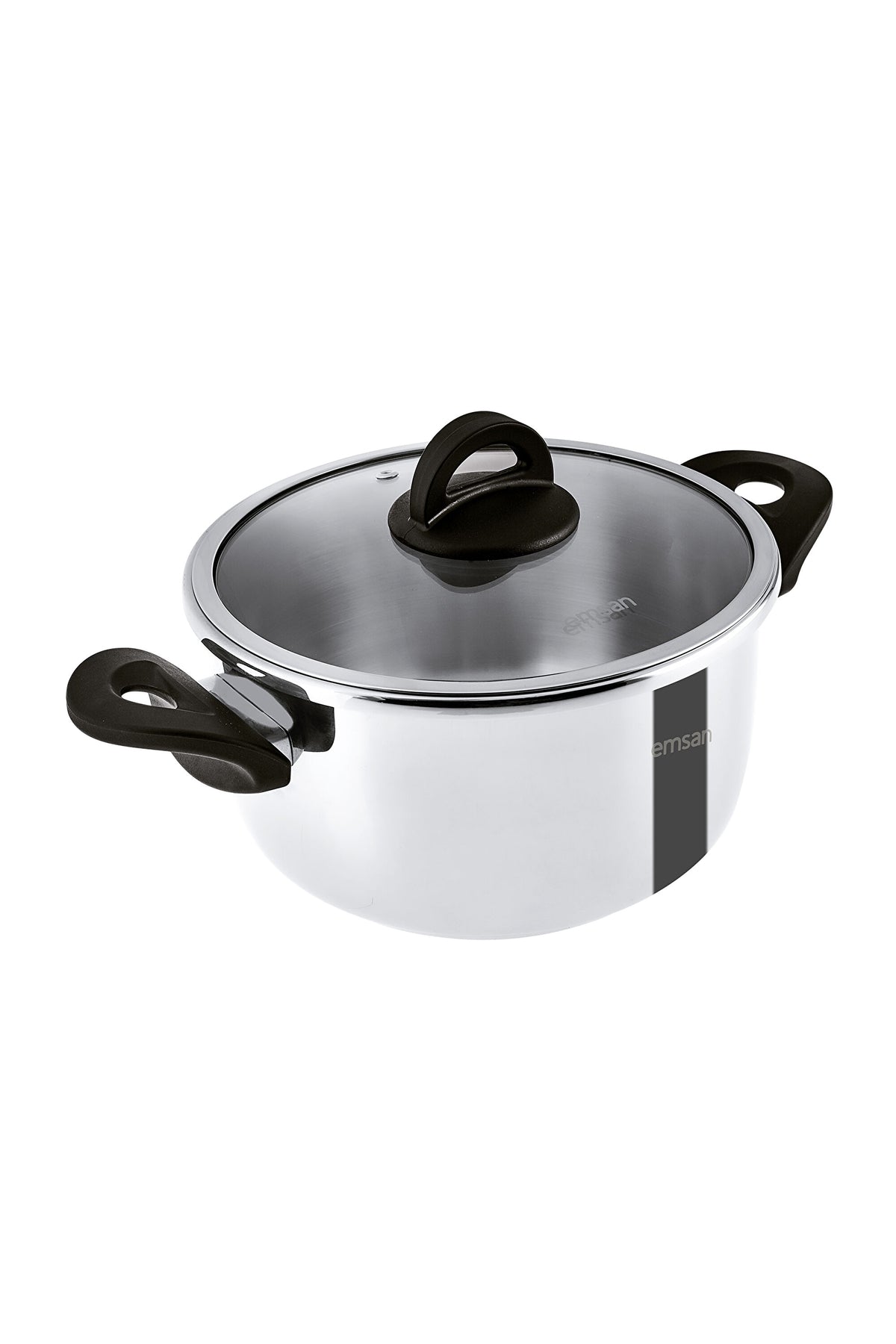 Emsan Vera Pressure Cooker Set 4+6 Liters Black - MALLTURK
