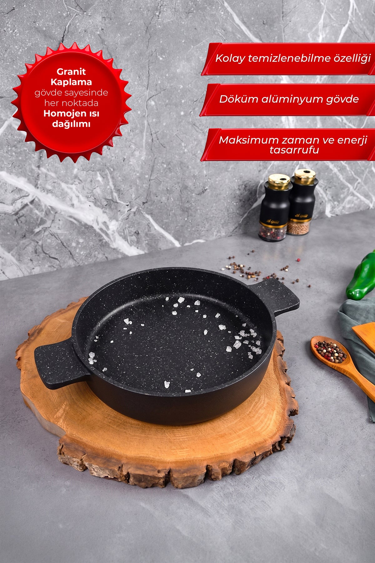 Aryildiz Pro Grade Saute Pan