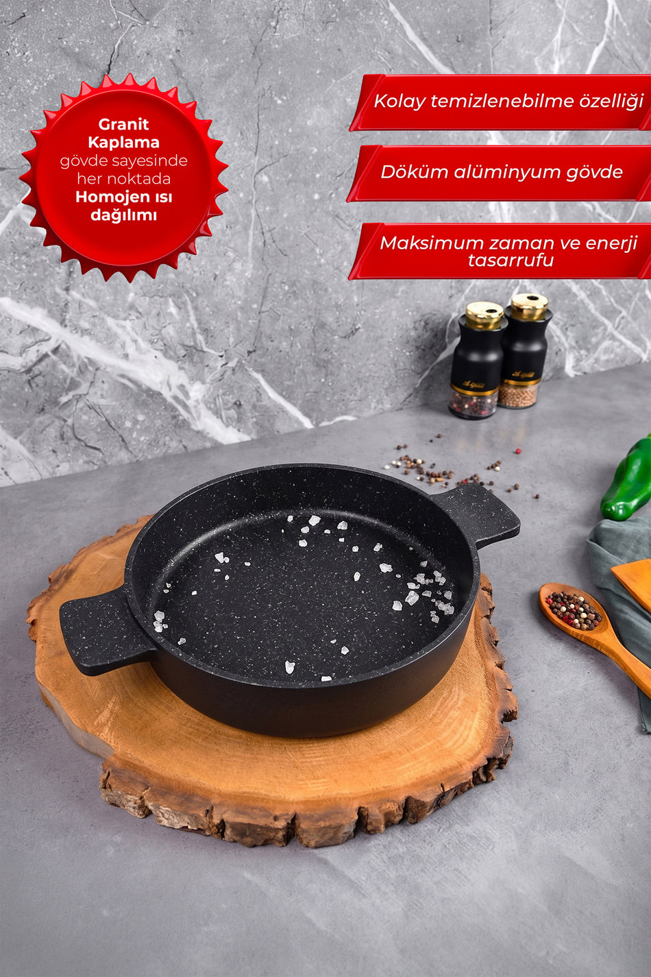 Aryildiz Pro Grade Saute Pan