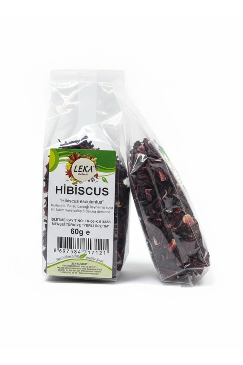 Leka Gewürze Hibiskus-Okra-Blüte 60 g
