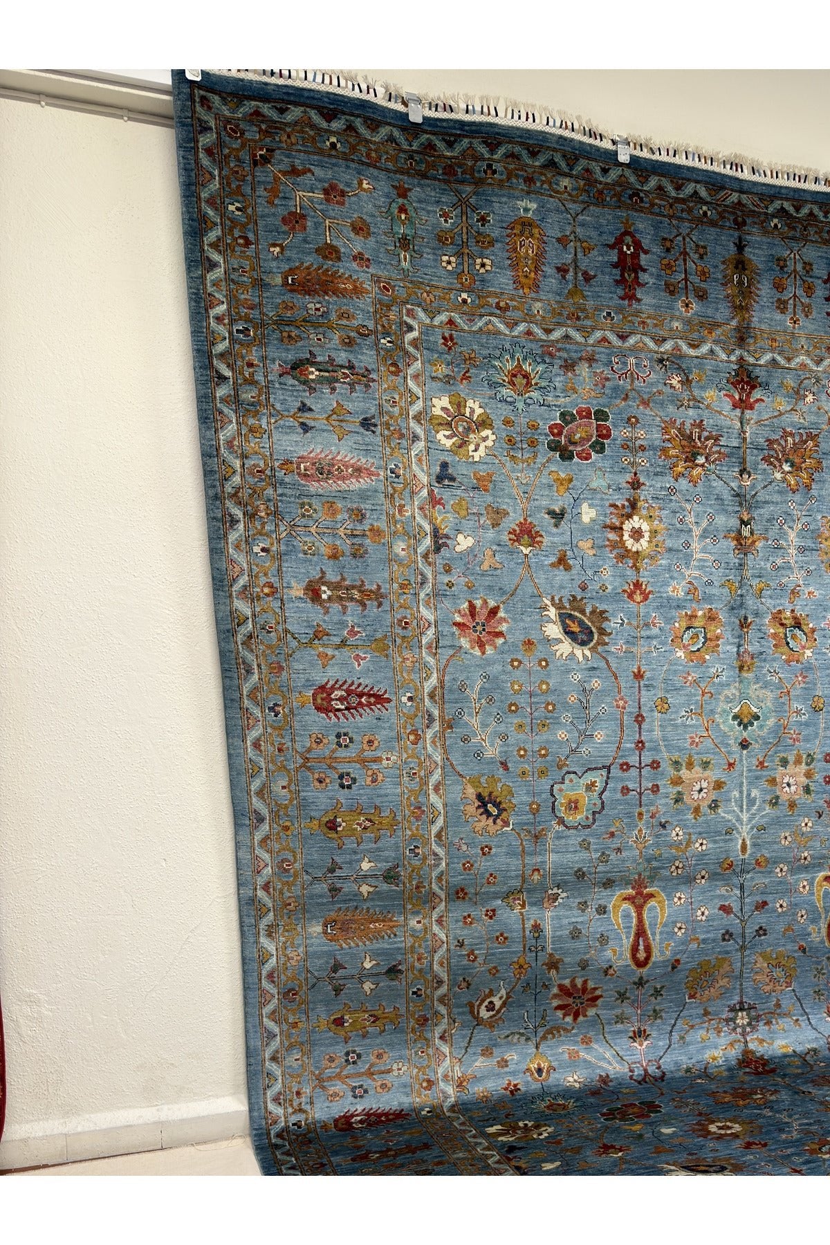 Afgan Rug Hand-Woven 100% Wool Natural Dye Elsanat Eseri with Harika SULTANI Design - MALLTURK