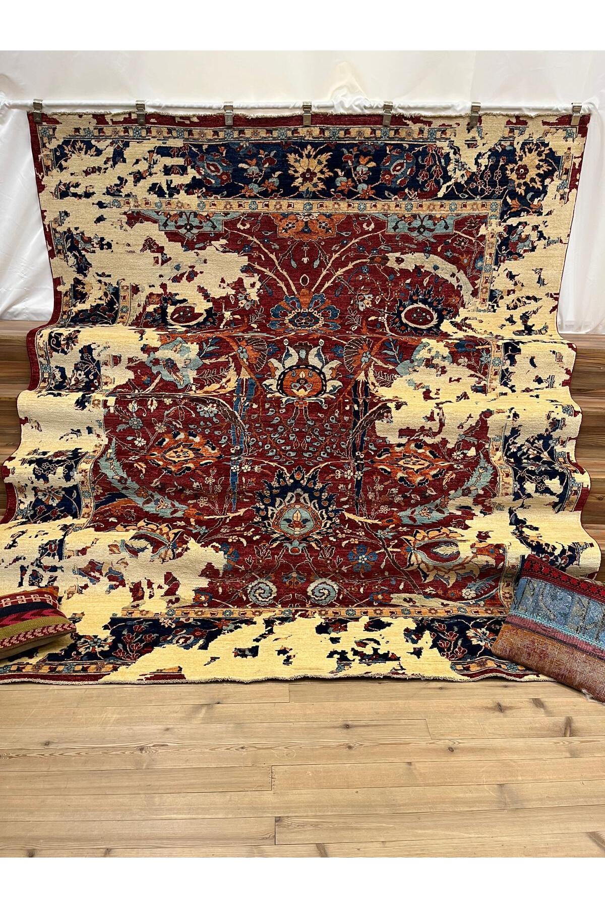 SIRVAN Rug Hand-Woven AFGAN Rug - 241 x 302 - MALLTURK