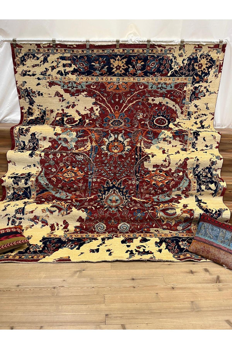 SIRVAN Rug Hand-Woven AFGAN Rug - 241 x 302 - MALLTURK