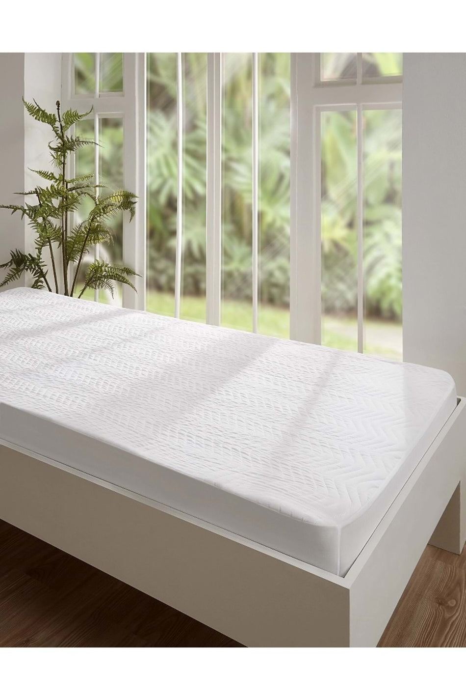 Ozdilek Waterproof Cotton Quilted Fitted Mattress Protector - MALLTURK