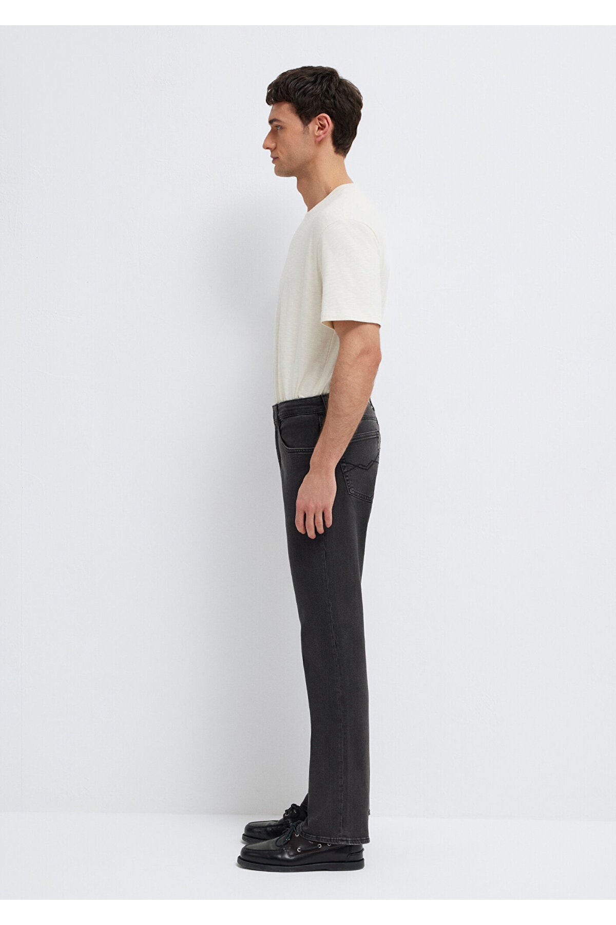 Mavi 177 Dark Grey Comfort Smoke Jeans 0017734787 - MALLTURK