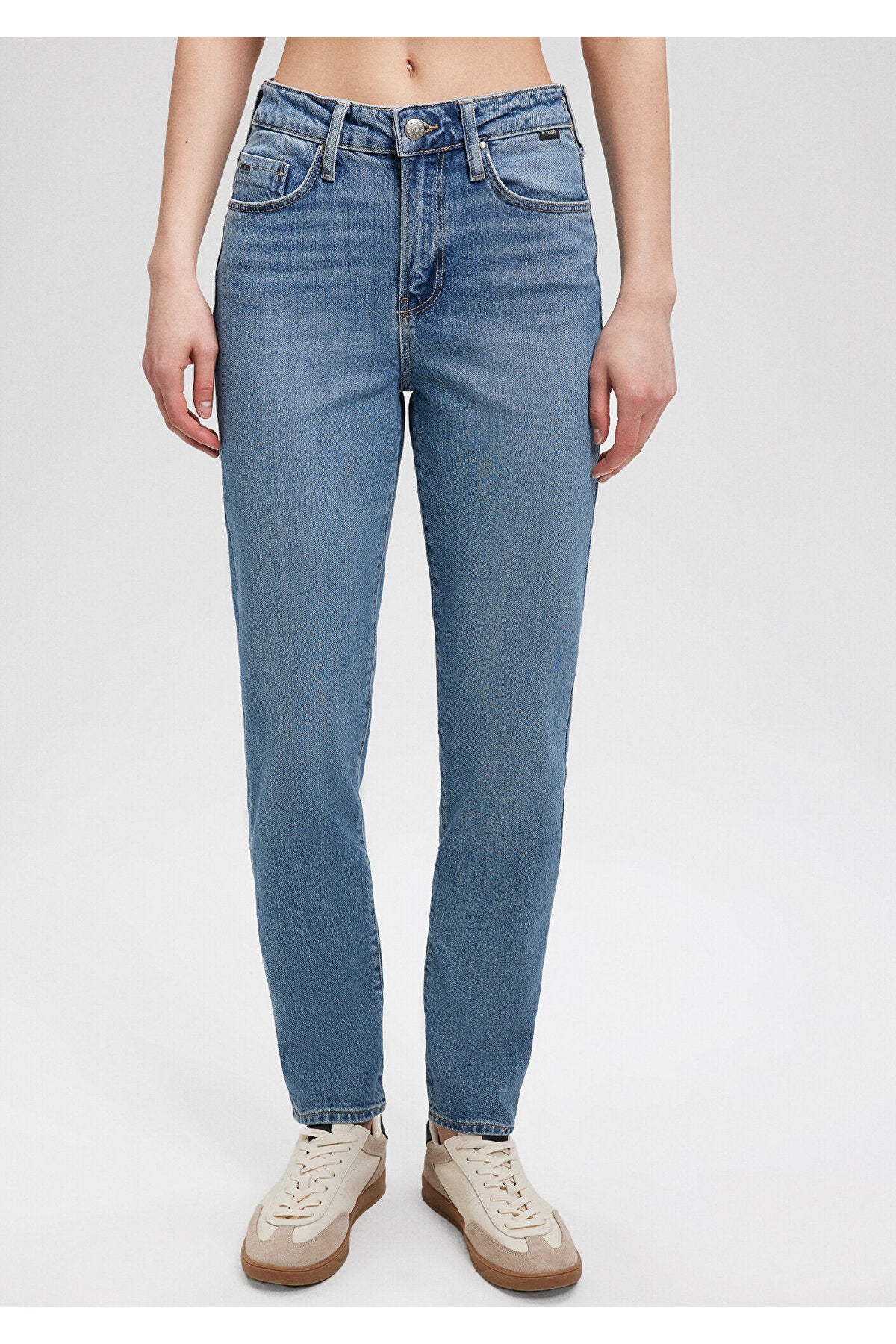 Cindy Classic Denim Vintage Light Mavi Jeans 100277-87640 - MALLTURK