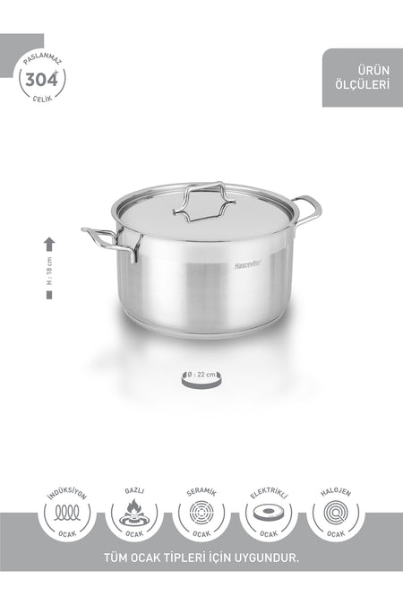 Hascevher Anett Stock Pot - MALLTURK