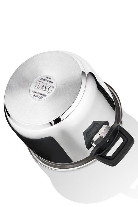 Tac VitaMaster 2-Piece 4+6 Liter induction Base Pressure Cooker Set Grey - MALLTURK