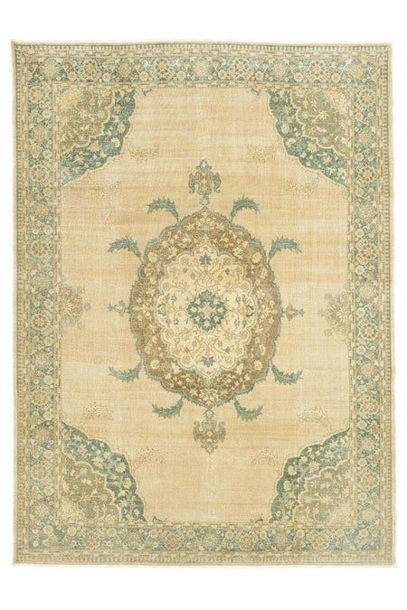 Soho Antiq Bangu Vintage Hand-Woven Isparta Rug 280x387 cm - MALLTURK