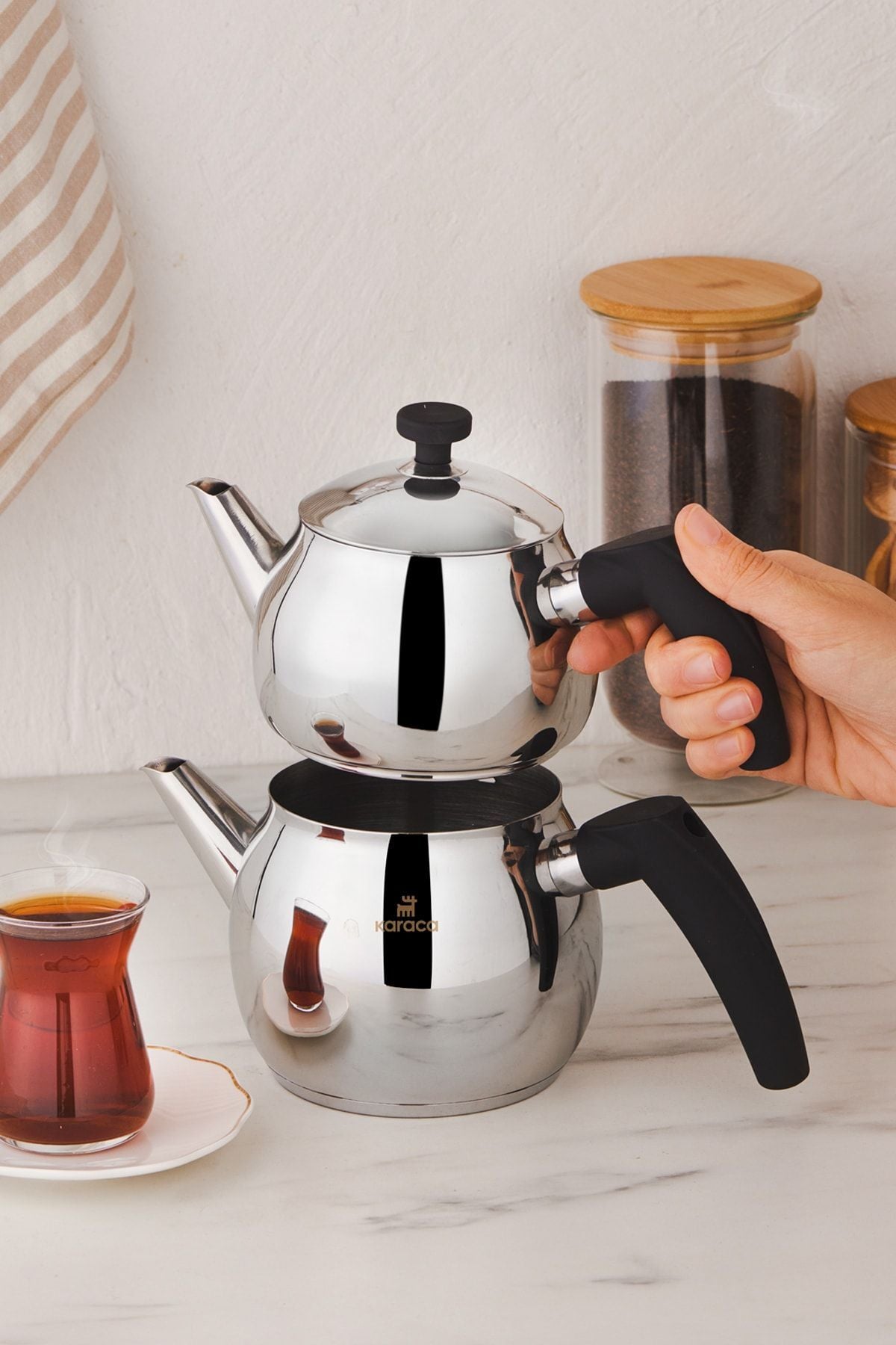 Karaca Alim induction Base Mini Teapot - MALLTURK