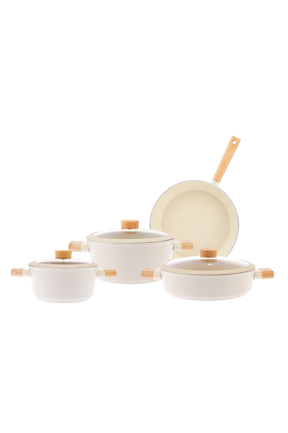 Emsan Swiss Crystal 7 Piece Cookware Set - MALLTURK