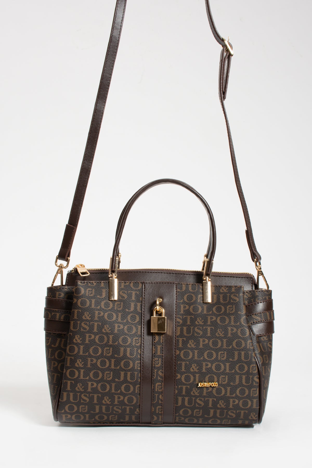 Just Polo Women's Handbag New Season Brown Bag - MALLTURK