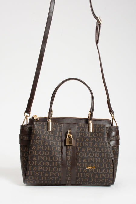 Just Polo Women's Handbag New Season Brown Bag - MALLTURK