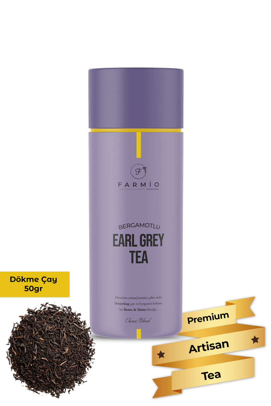 FARMIO Earl Gray – Darjeeling - Classic Blend – 50gr – A Butter & Matter Classic