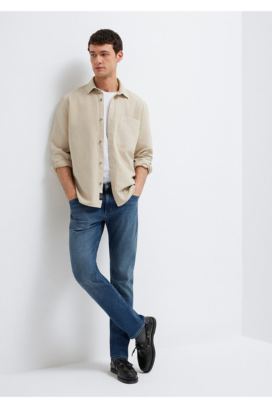 Marcus Premium Mavi Vintage Dark Jeans 00351A1727 - MALLTURK
