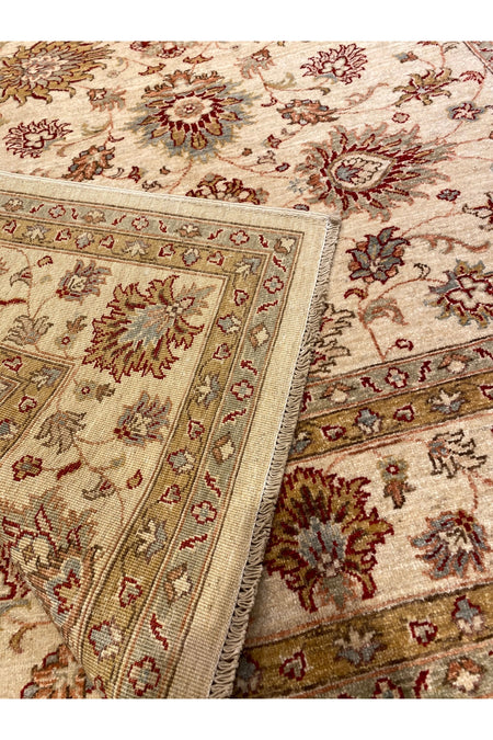 RD RAMAZAN DAG Hand Rug Art Hand-Woven Afgan Usagi Zileger Premium Quality Cotton Base Wool Weave Natural Dye Size 250x170 - MALLTURK
