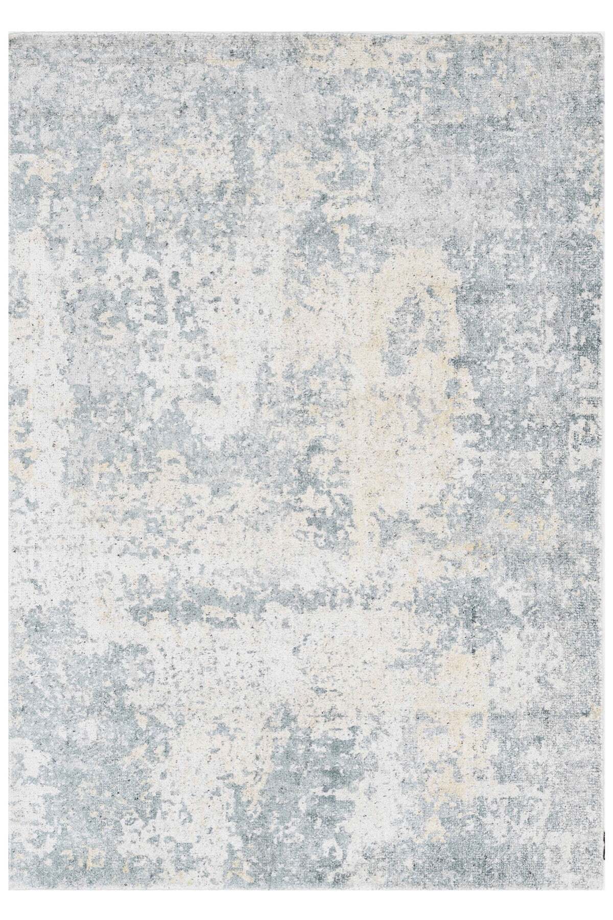 Naar Erase KC 131 Grey Modern Living Room Rug, Handwoven Bamboo Rug - MALLTURK