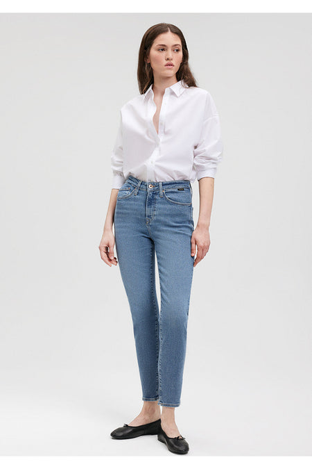 Cindy Gold Shape Shaded indigo Mavi Jeans 100277-33555 - MALLTURK