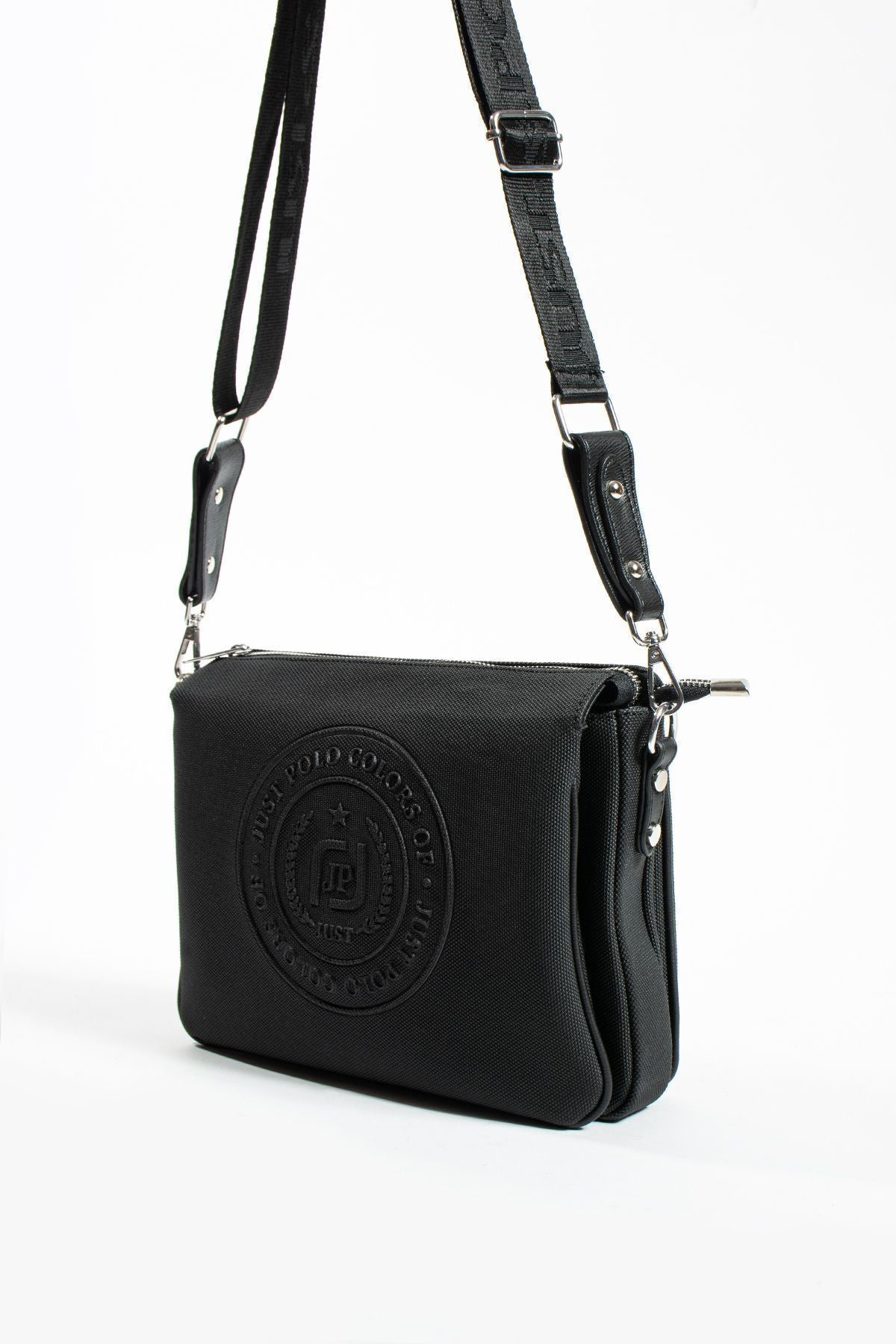 Just Polo Women's Shoulder & Messenger Bag Color Black - MALLTURK