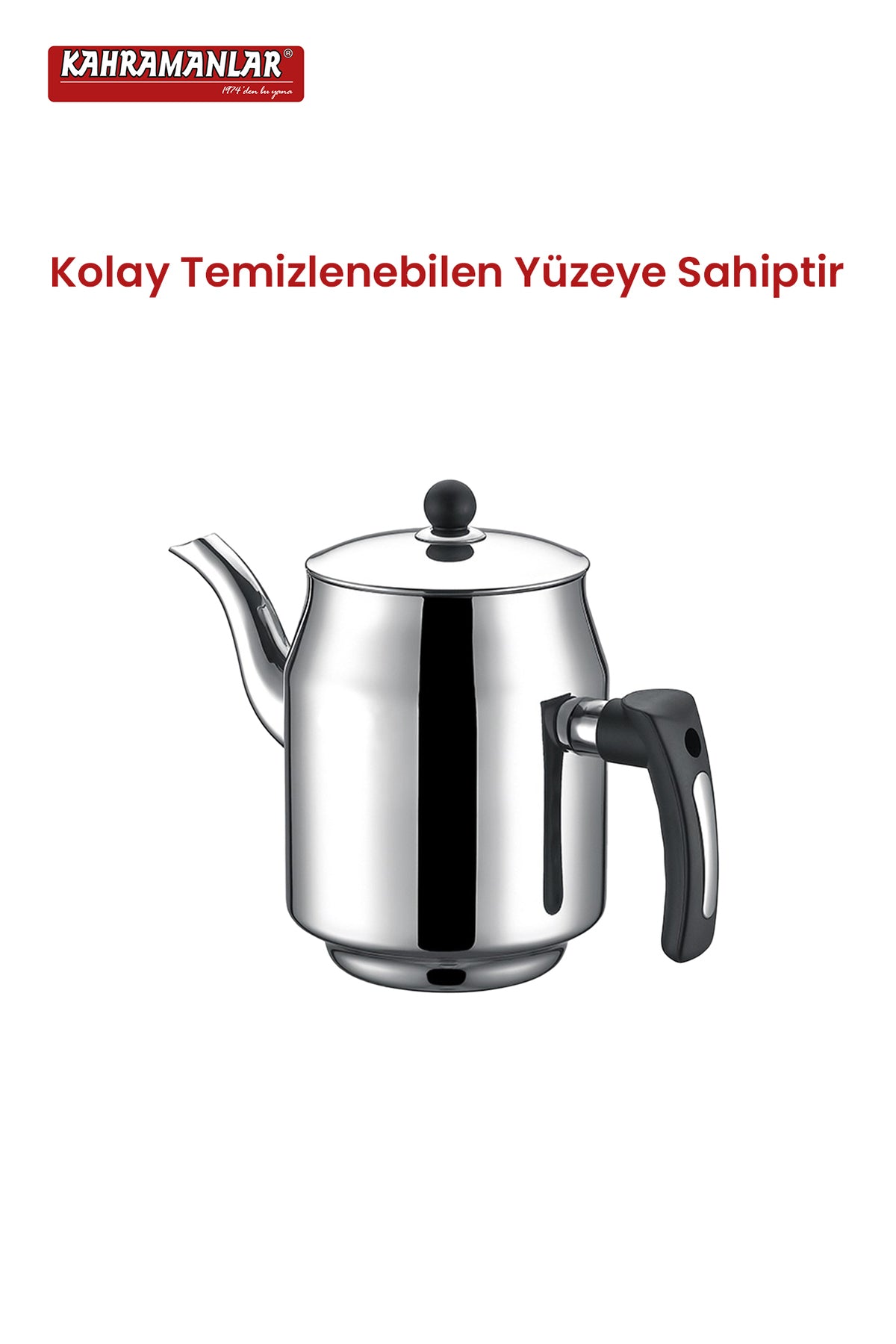 Kahramanlar Stainless Steel Coffee Pot No. 5 - MALLTURK