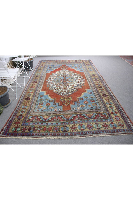 Kayra Export Hand-Woven Rug Oriental Rug, Turkish Rug, 196x337 Cm , Anatolian Rug