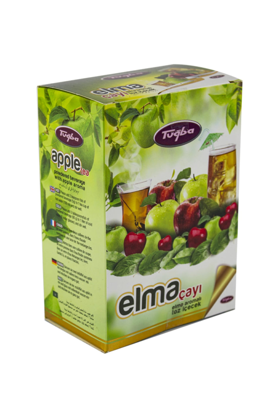 Tugba Apfel-Aromatisiertes Getränkepulver mit getrockneten Nüssen, 250 g