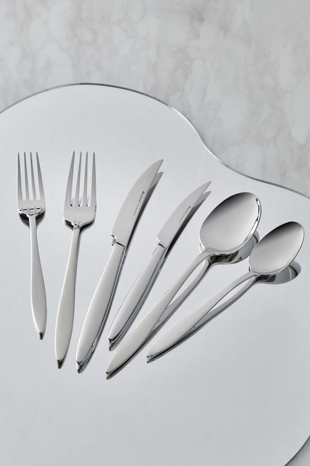 Karaca kai elegance 84 Piece 12 Place Setting Flatware Boxed 7080seri - MALLTURK