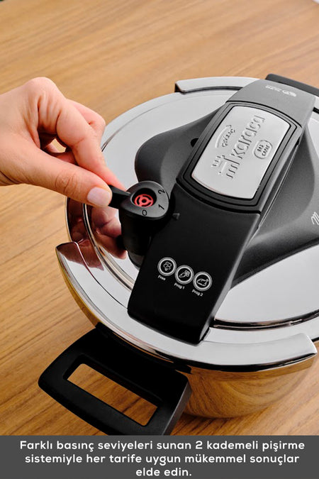 Karaca Marseille induction Base Pressure Cooker 7 Liters - MALLTURK