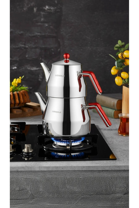 Kahramanlar Prism Mini Teapot Set - MALLTURK