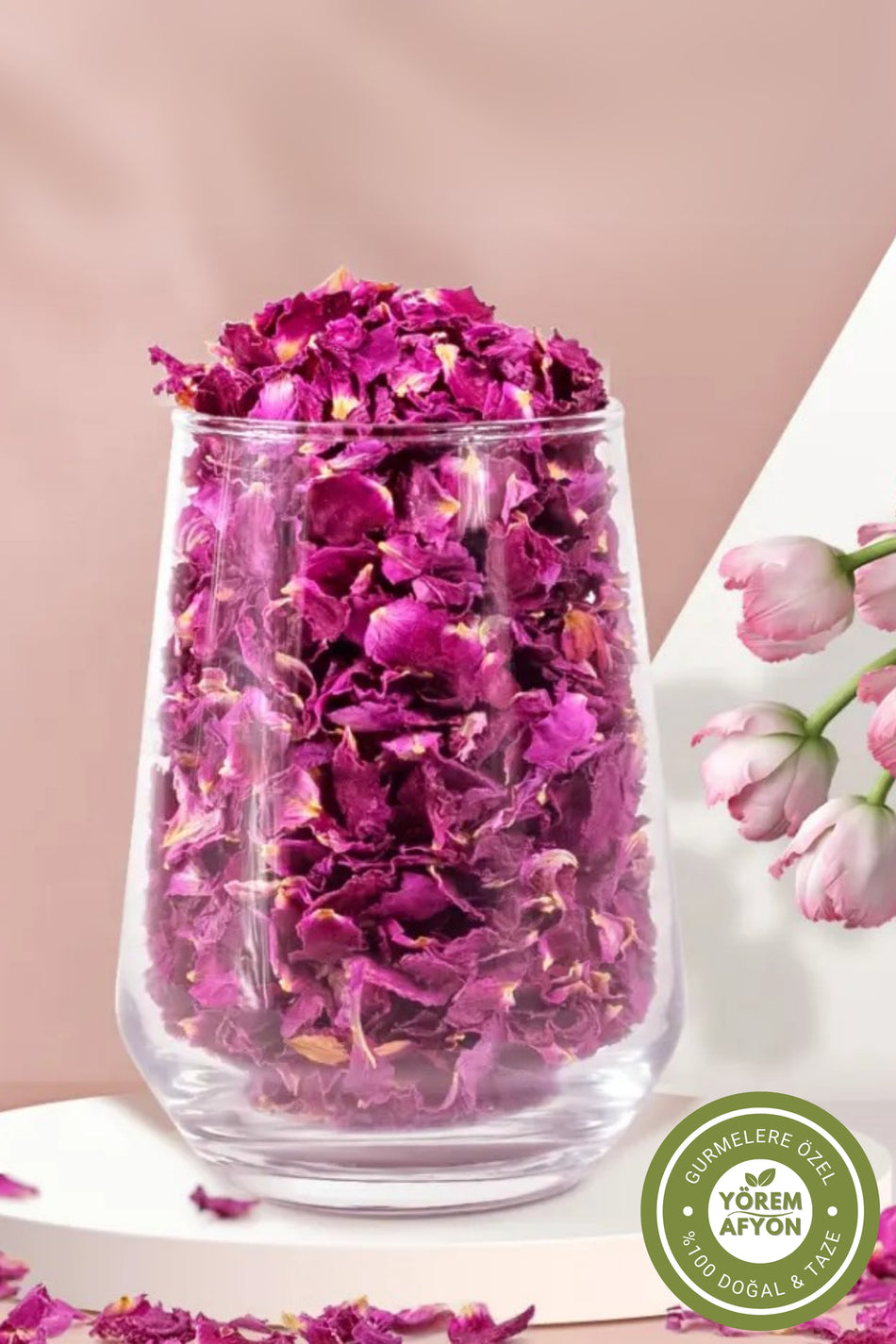 Gulcehre berühmte getrocknete Rosenblätter aus der Region Isparta {Rose Odorata} | 80g