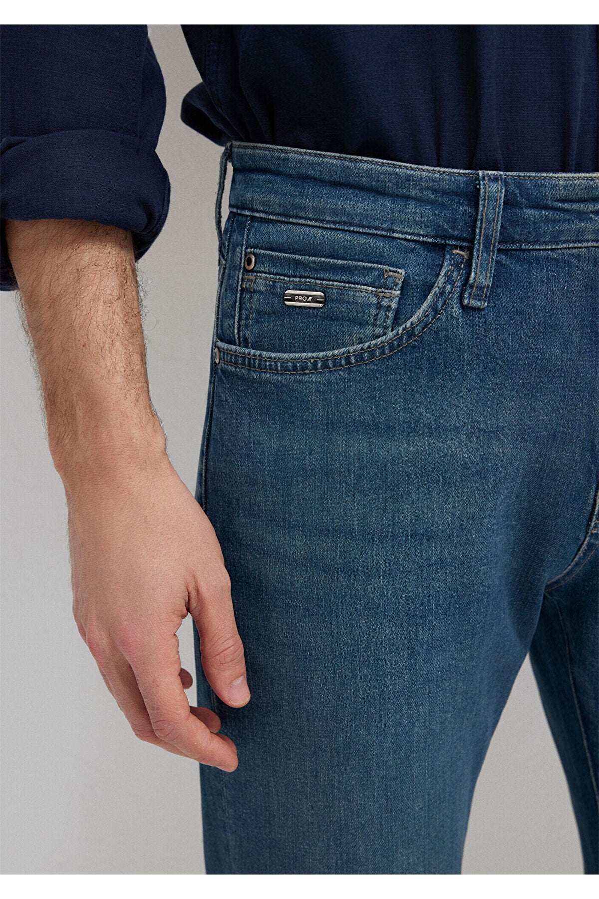 Marcus Pro Dark indigo Mavi Jeans 00351A1735 - MALLTURK