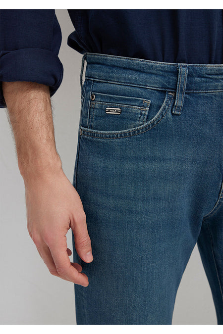 Marcus Pro Dark indigo Mavi Jeans 00351A1735 - MALLTURK