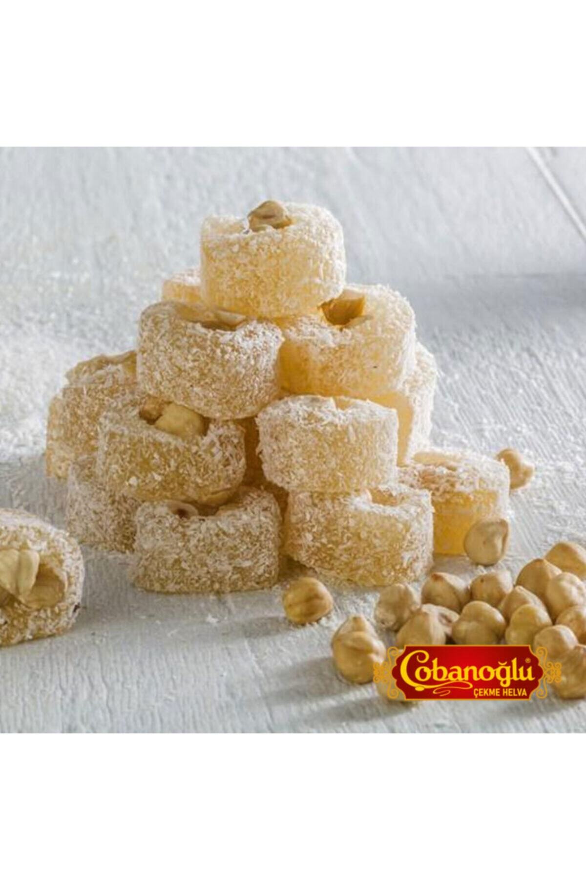 Cobanoglu cekme helva Hazelnut safranbolu Turkish Delight 350g - MALLTURK