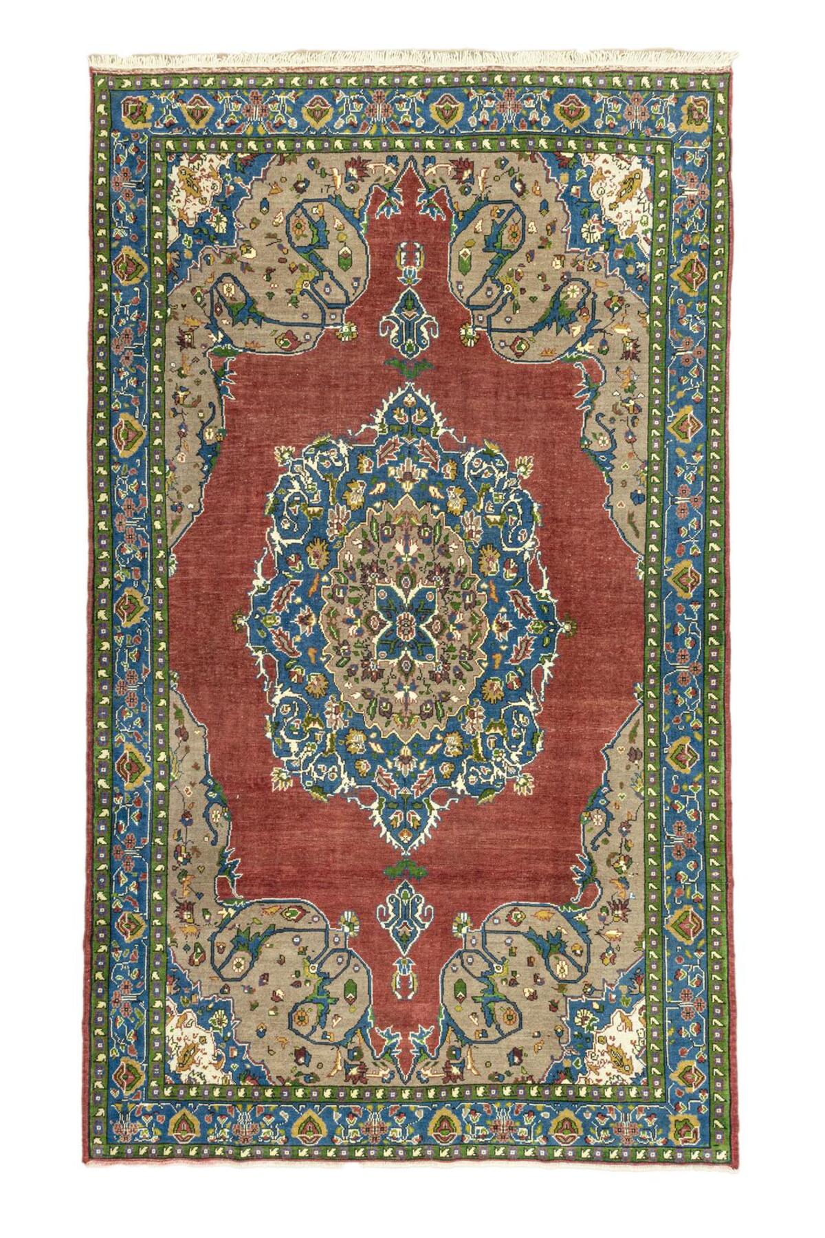 Soho Antiq Afya Floral Pattern Hand-Woven Rug 206x357 cm - MALLTURK