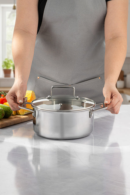 Emsan Pro Tri Ply Stock Pot