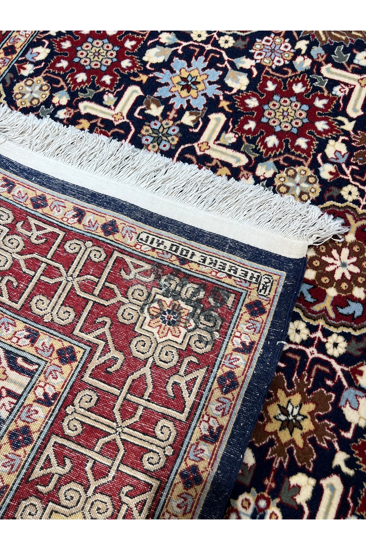 RD RAMAZAN DAG Hand Rug Art Hand-Woven Sumerbank Hereke Rug Kafkas Design Size 210x150. - MALLTURK